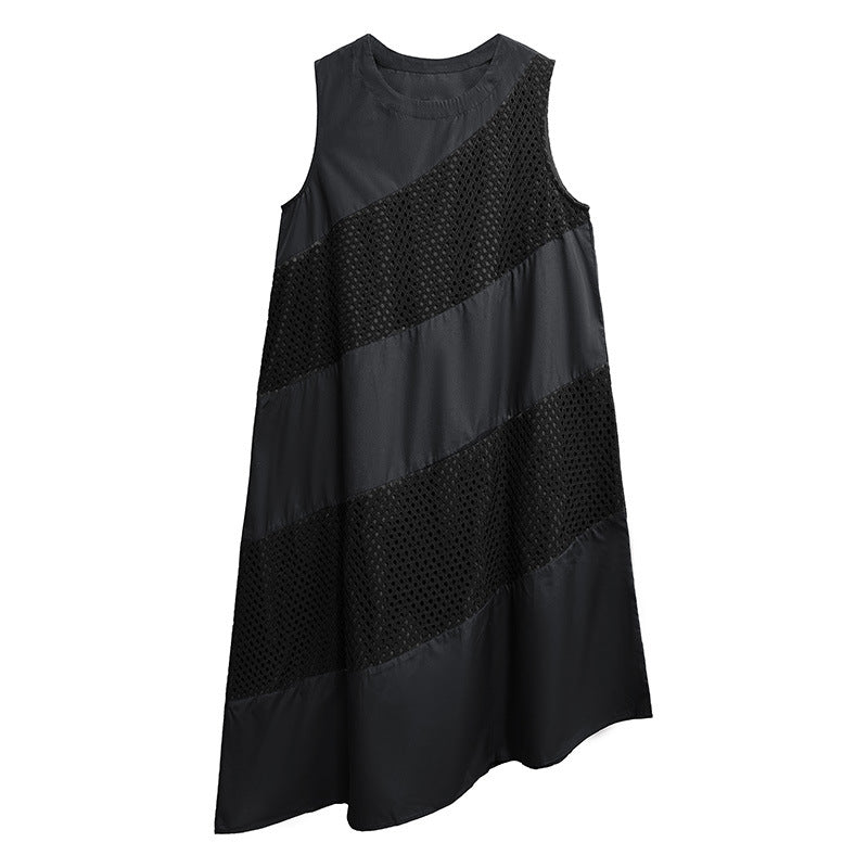 panel cut dress 