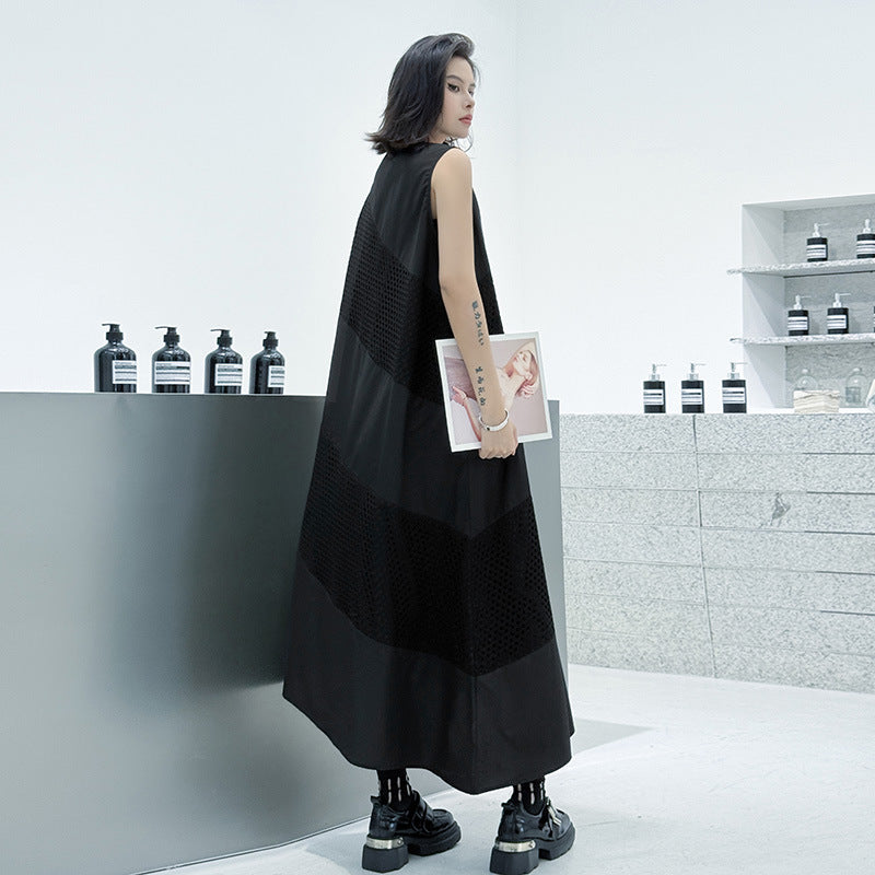 panel cut dress 