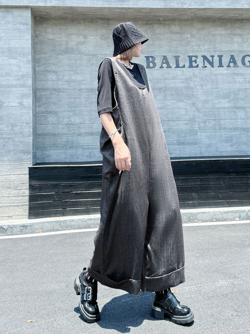 Structured Pocket Jumpsuit 
