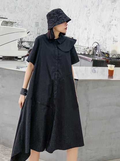 Scarf tie blouse and denim pants series 