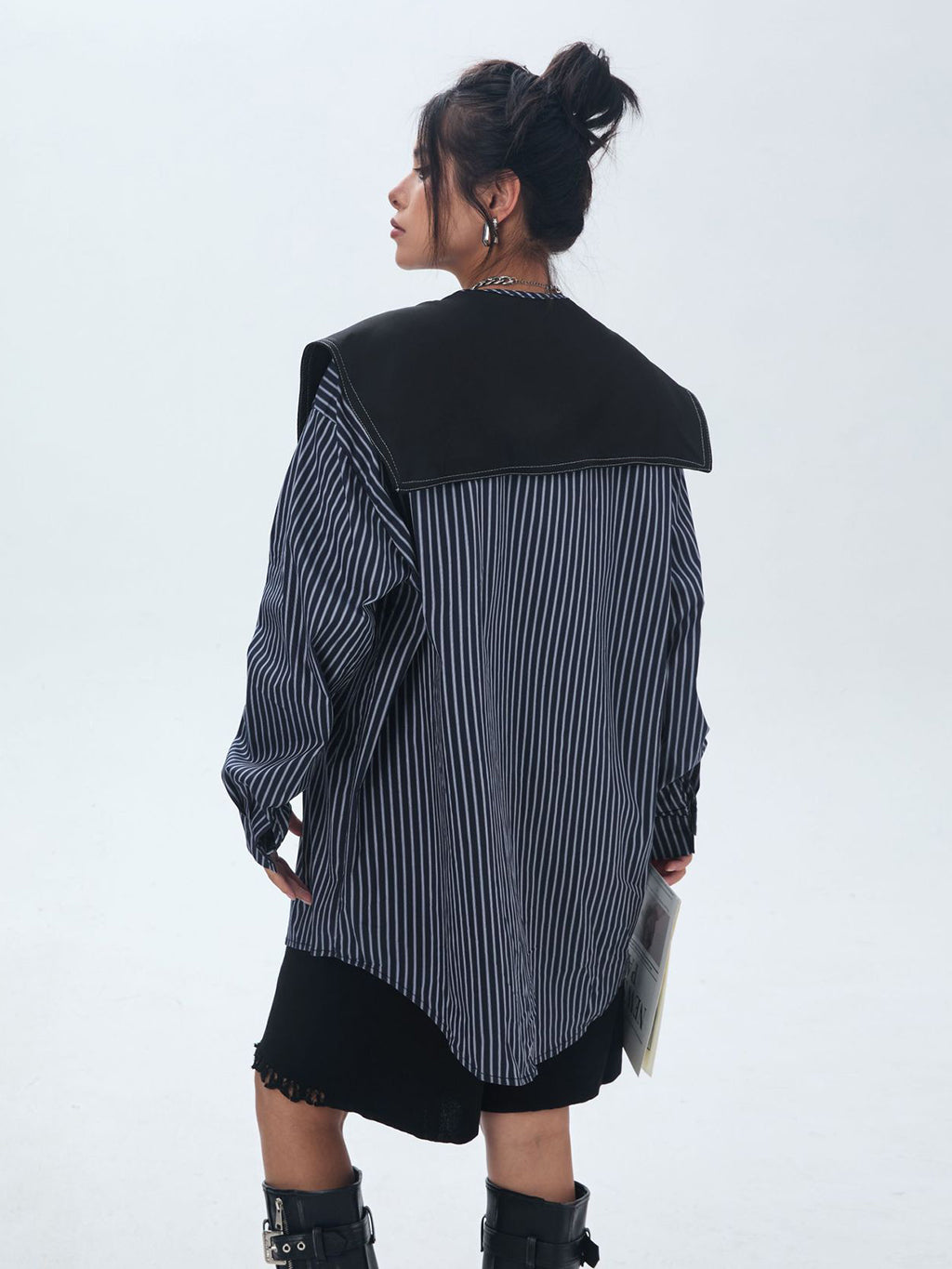 Big color block blouse 