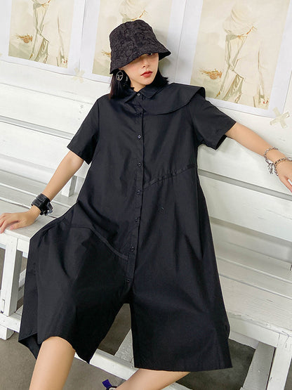 Scarf tie blouse and denim pants series 