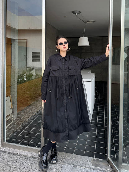 チュールコンビネーションドレス