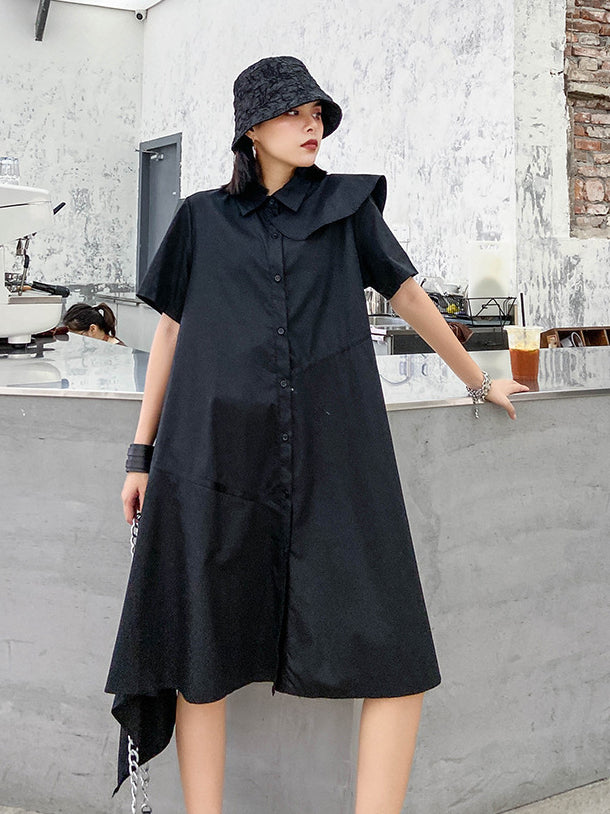 Scarf tie blouse and denim pants series 