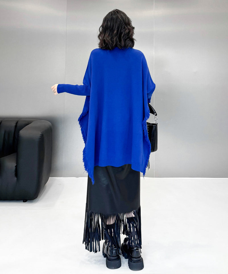 Scarf tie blouse and denim pants series 