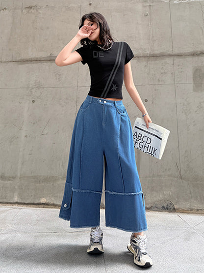 Mesh stitch top and skirt