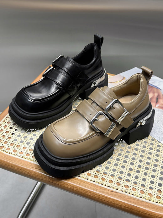 Square Toe Loafers