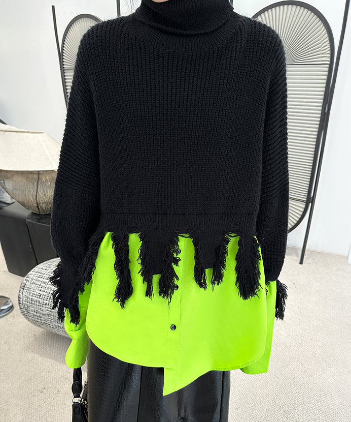 Combination knit