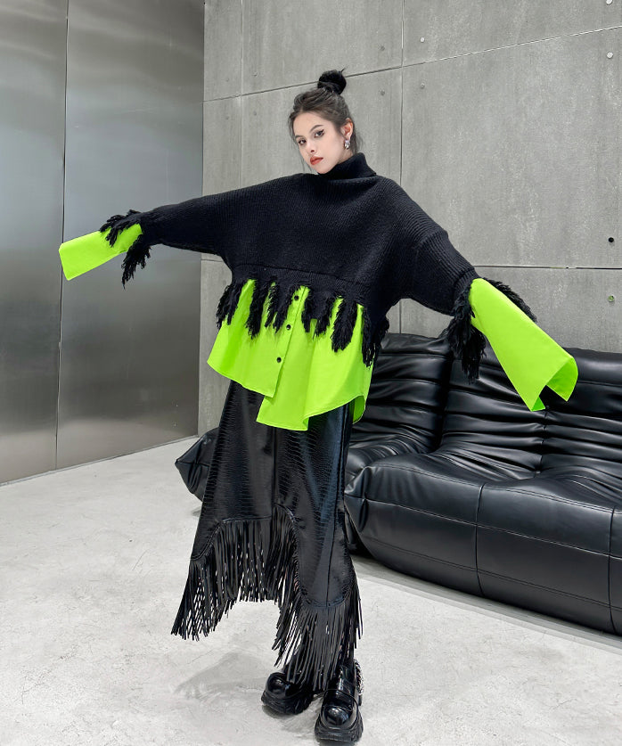 Combination knit