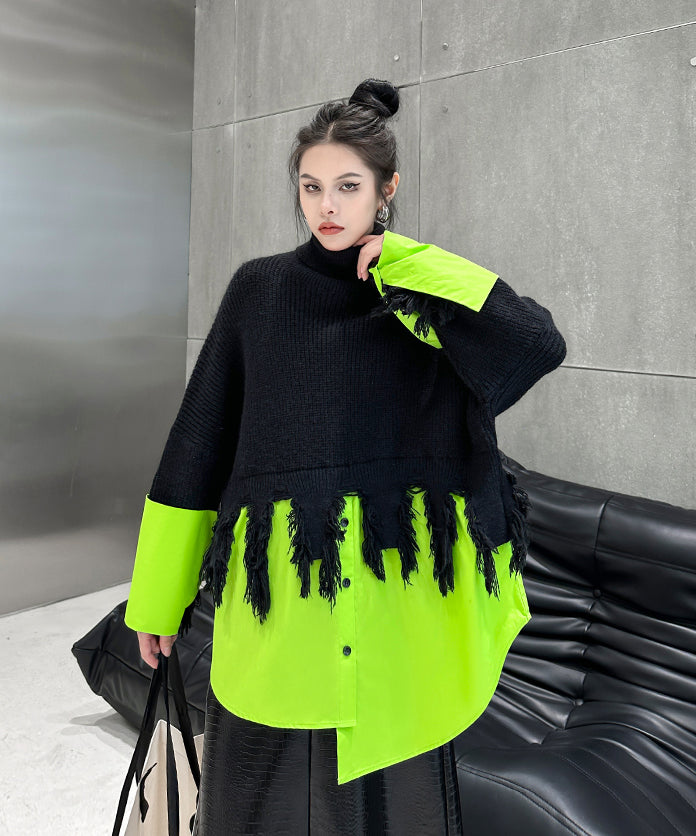 Combination knit