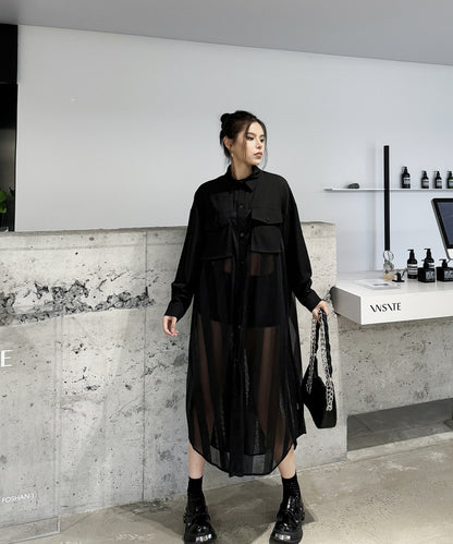 splicing lace dress