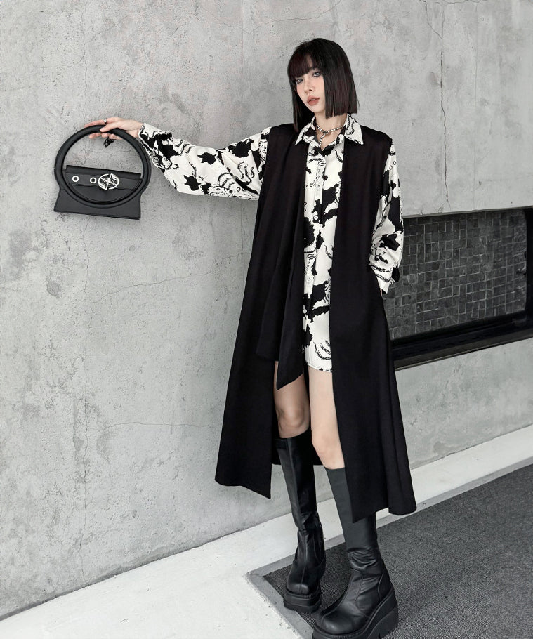 Irregular Long Vest