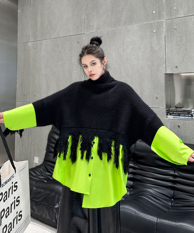 Combination knit
