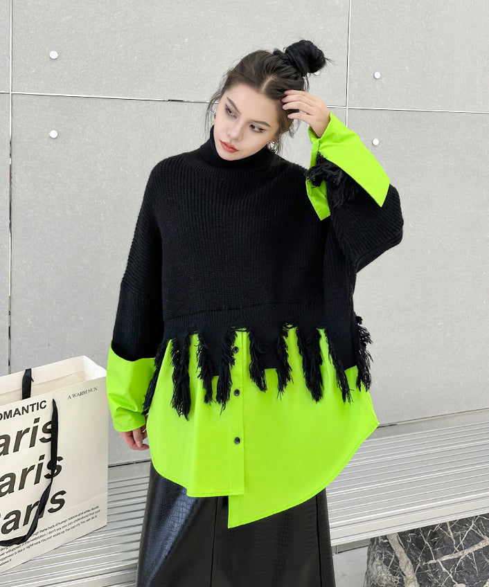 Combination knit