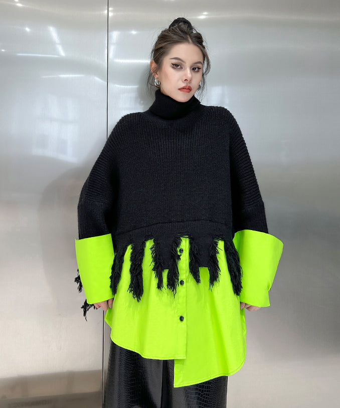 Combination knit