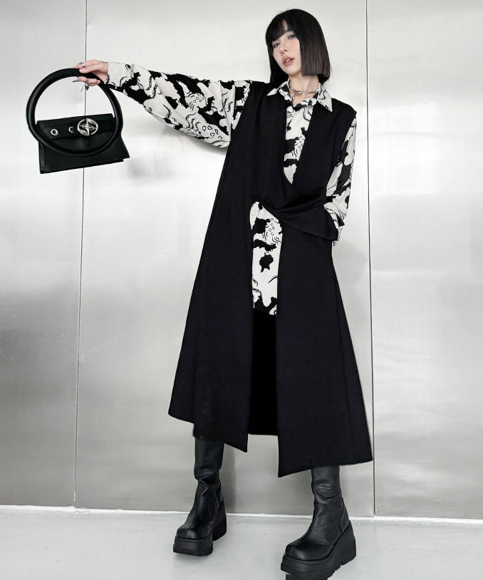 Irregular Long Vest