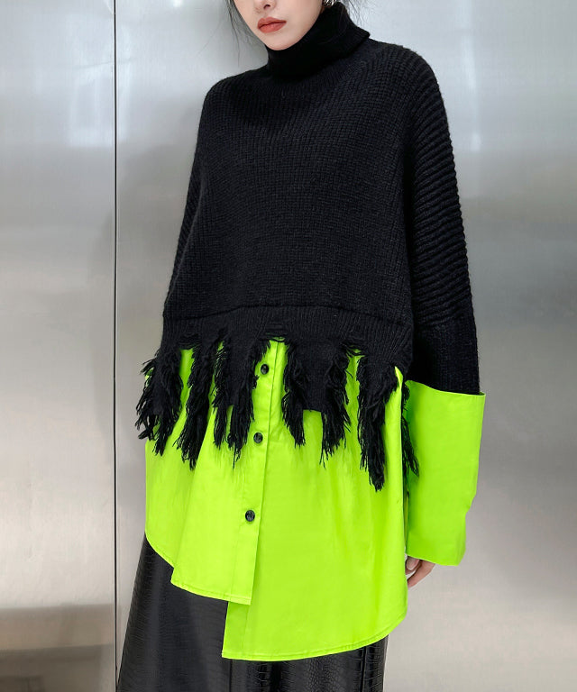 Combination knit