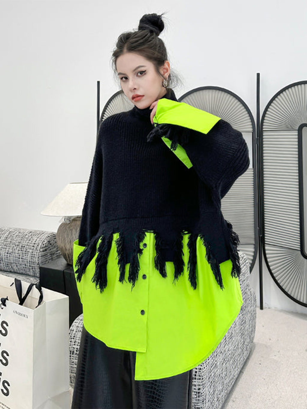 Combination knit