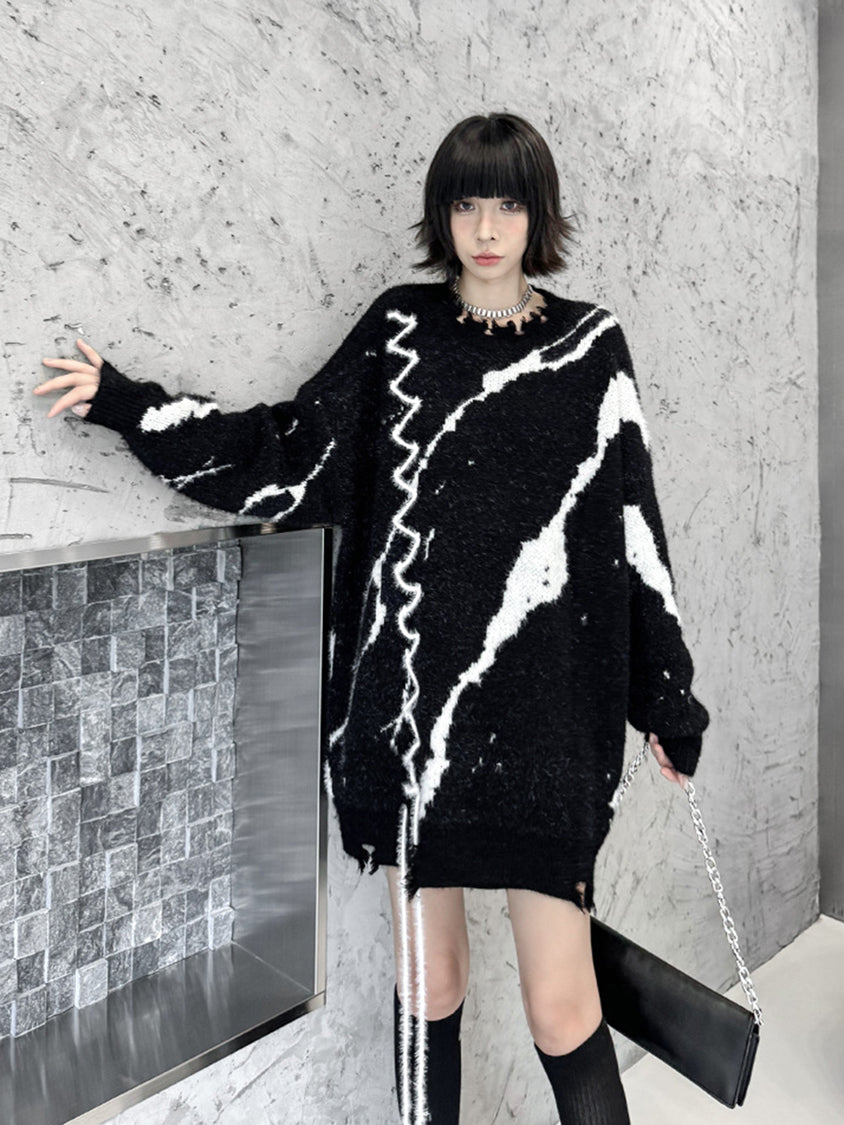 Lightning Lace Sweater
