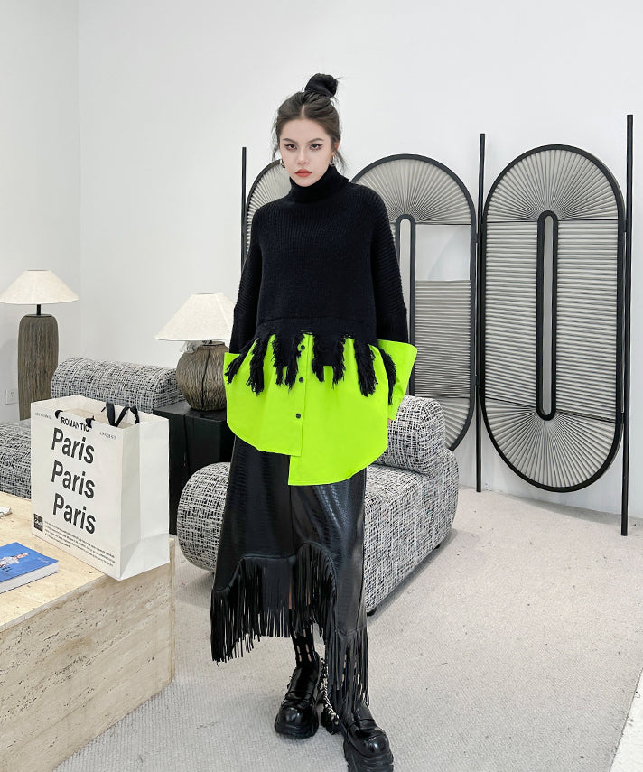 Combination knit