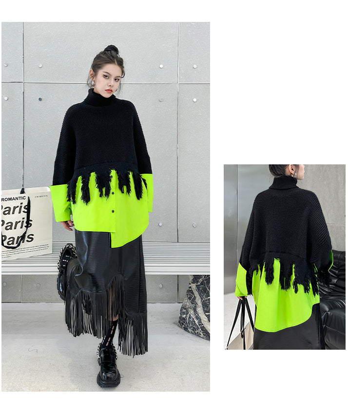 Combination knit