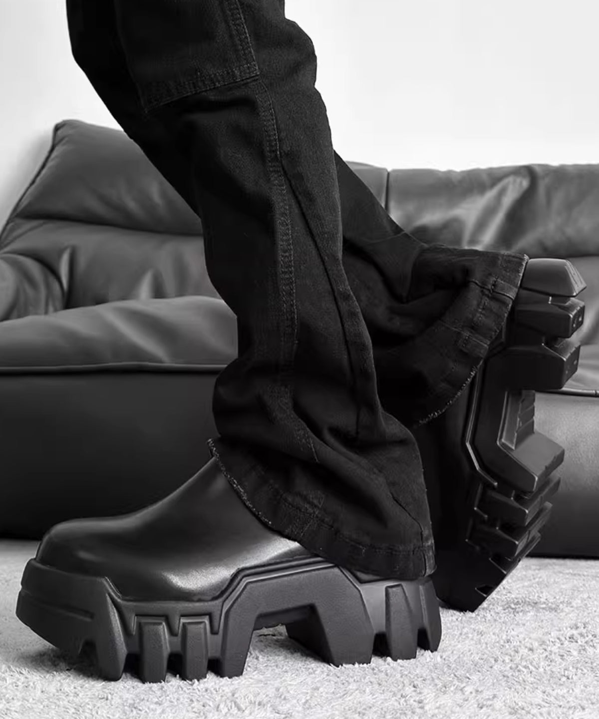 big toe platform shoes 