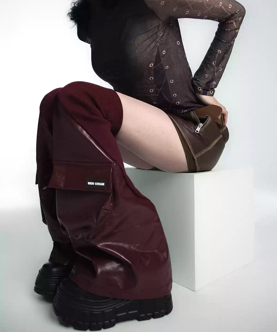 Three-Dimensional Leg Warmers