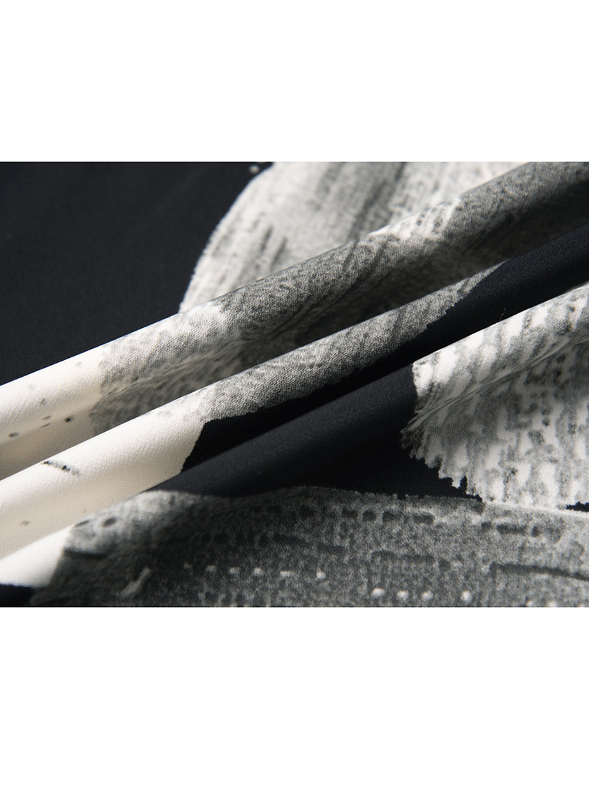 Monochrome Geo Jumpsuit