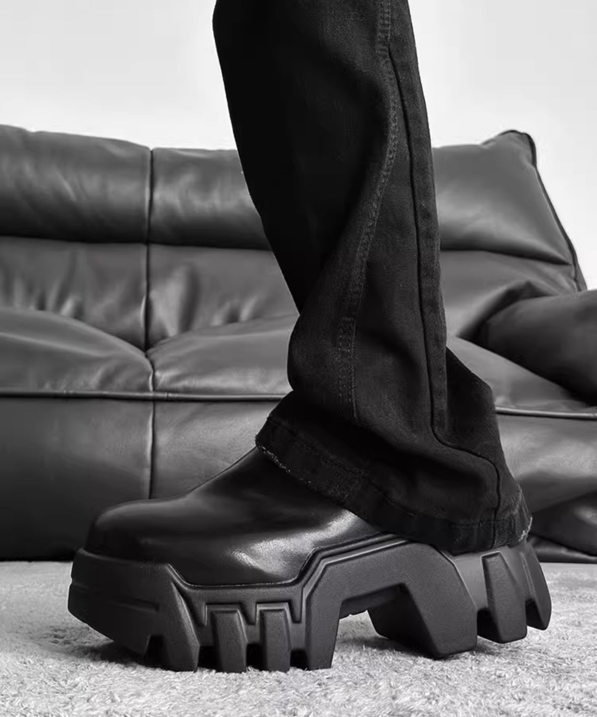 big toe platform shoes 