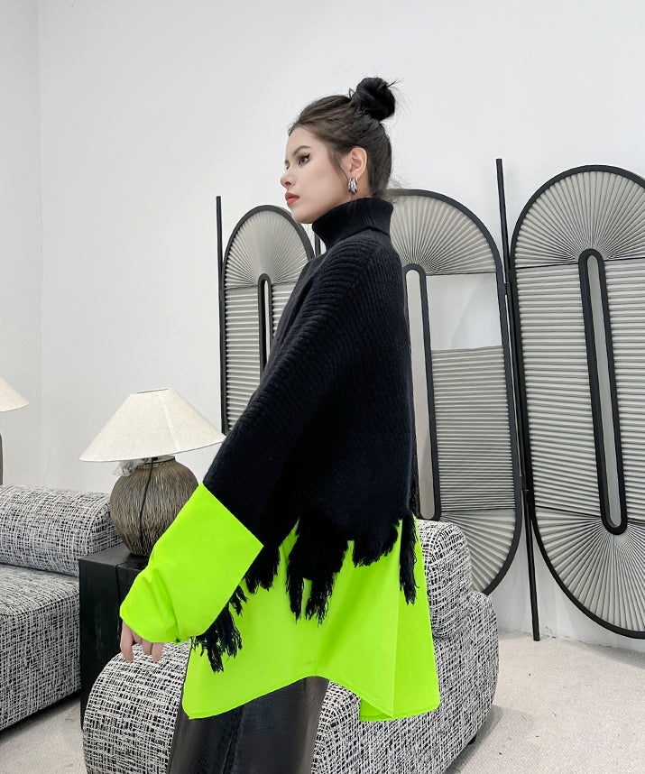 Combination knit