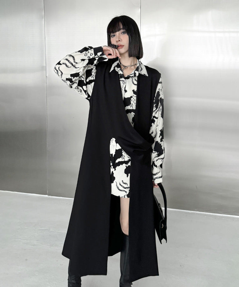 Irregular Long Vest