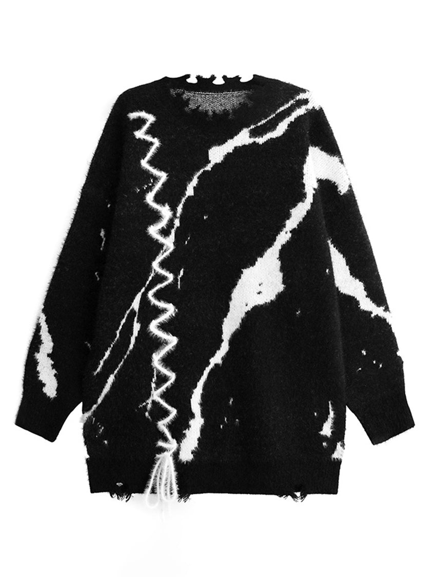 Lightning Lace Sweater