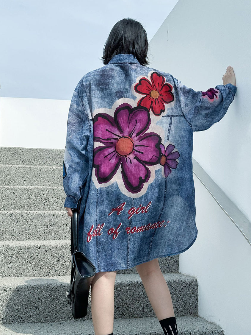 Feeling Lucky Flower Blouse
