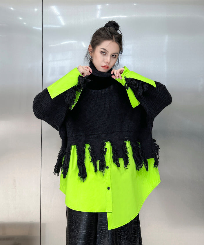 Combination knit
