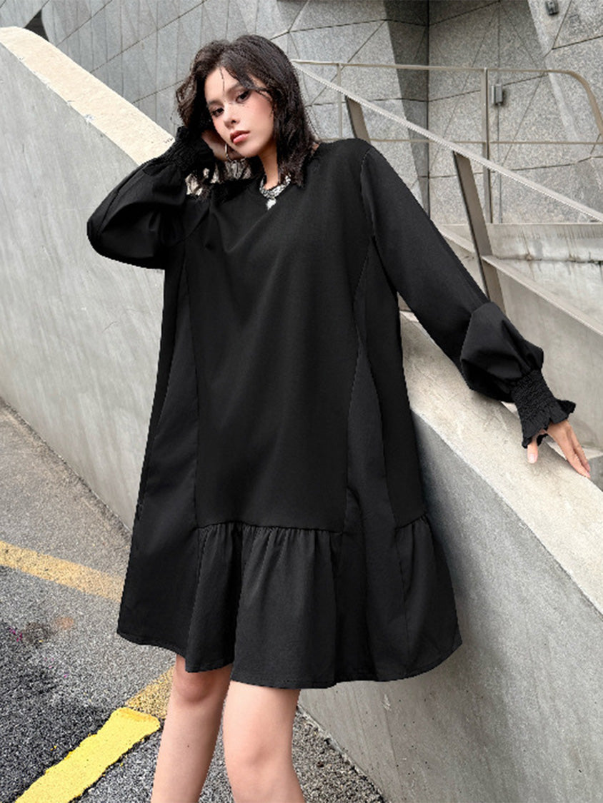 ルーズフレアドレス