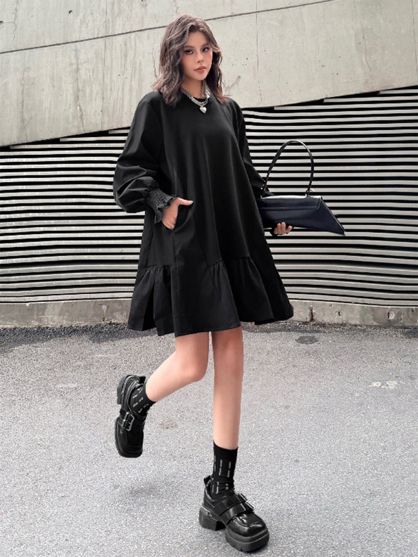 ルーズフレアドレス