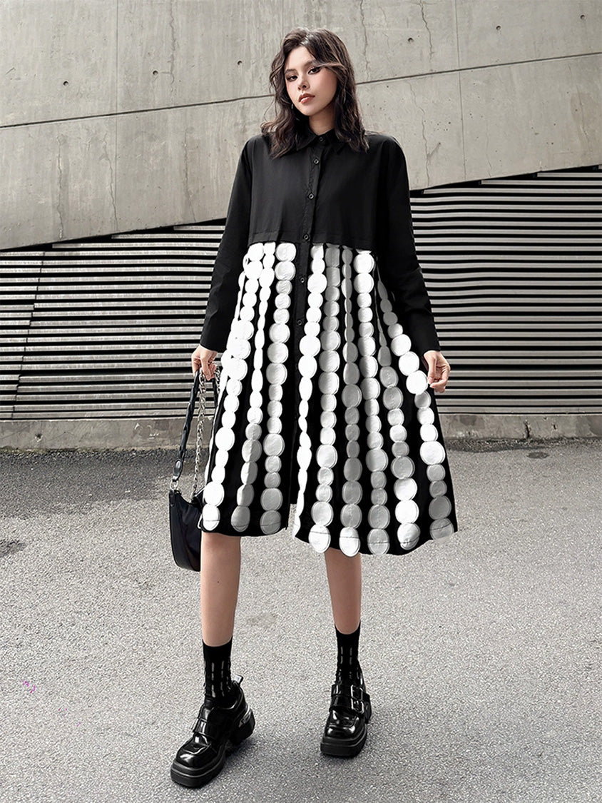 Mesh stitch top and skirt