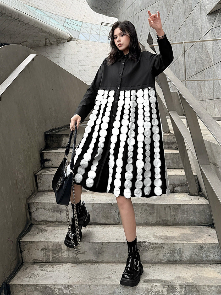 Mesh stitch top and skirt