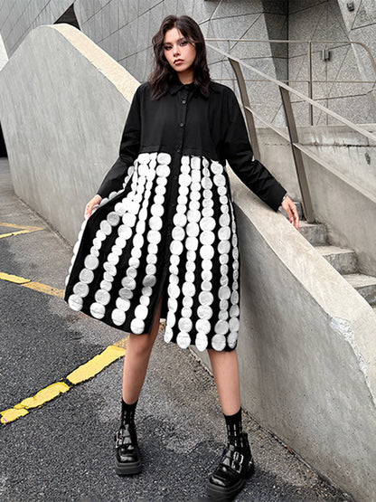 Mesh stitch top and skirt