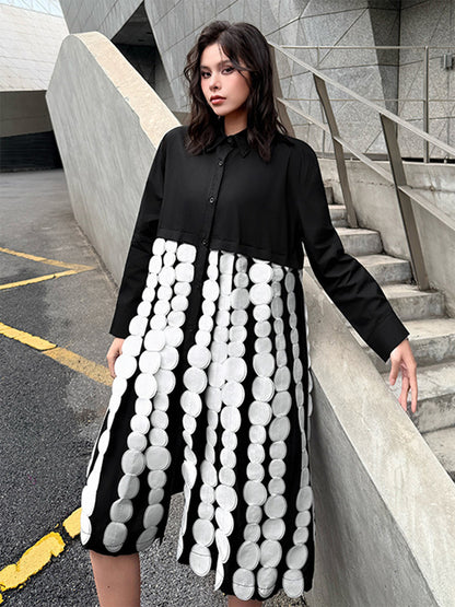 Mesh stitch top and skirt