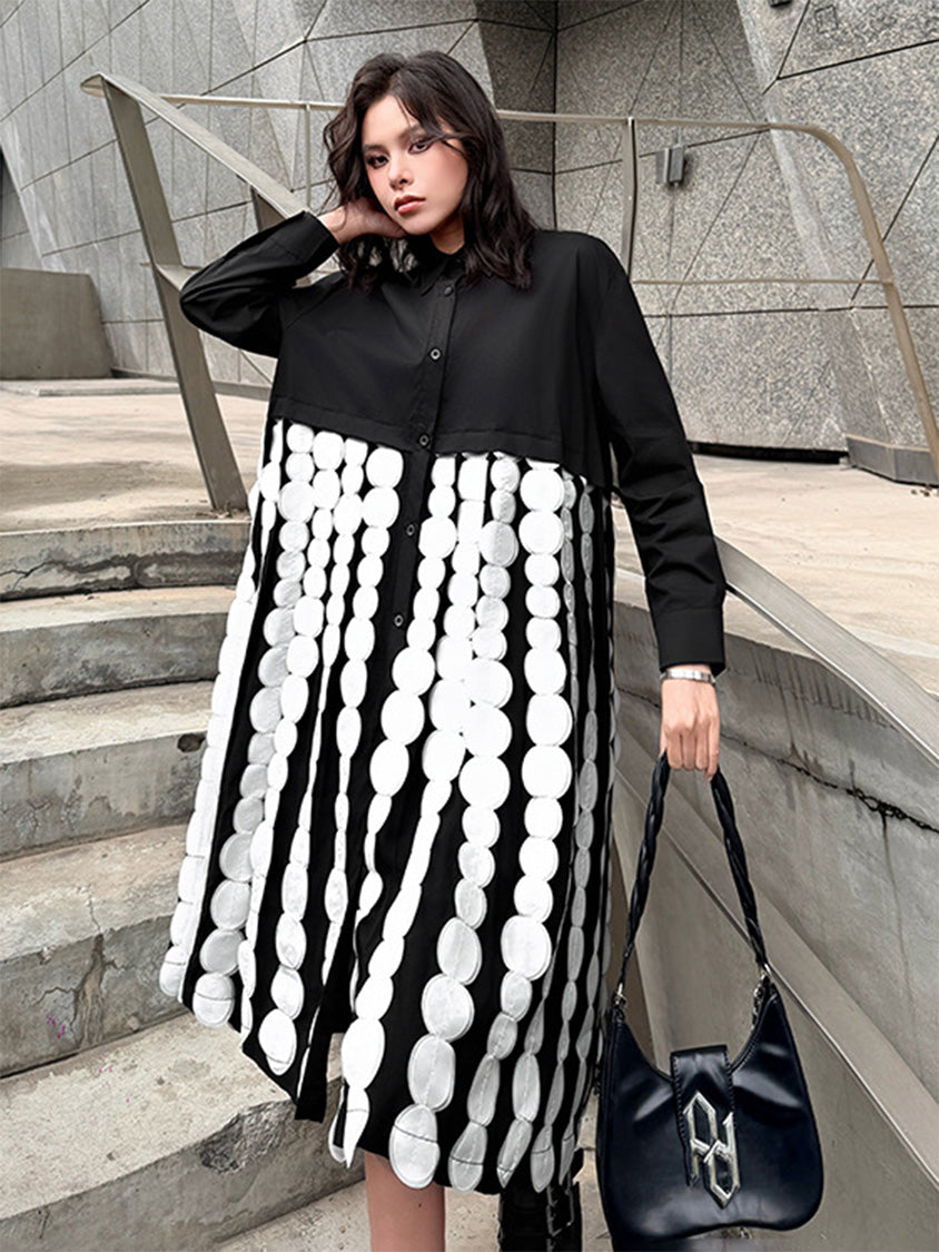 Mesh stitch top and skirt