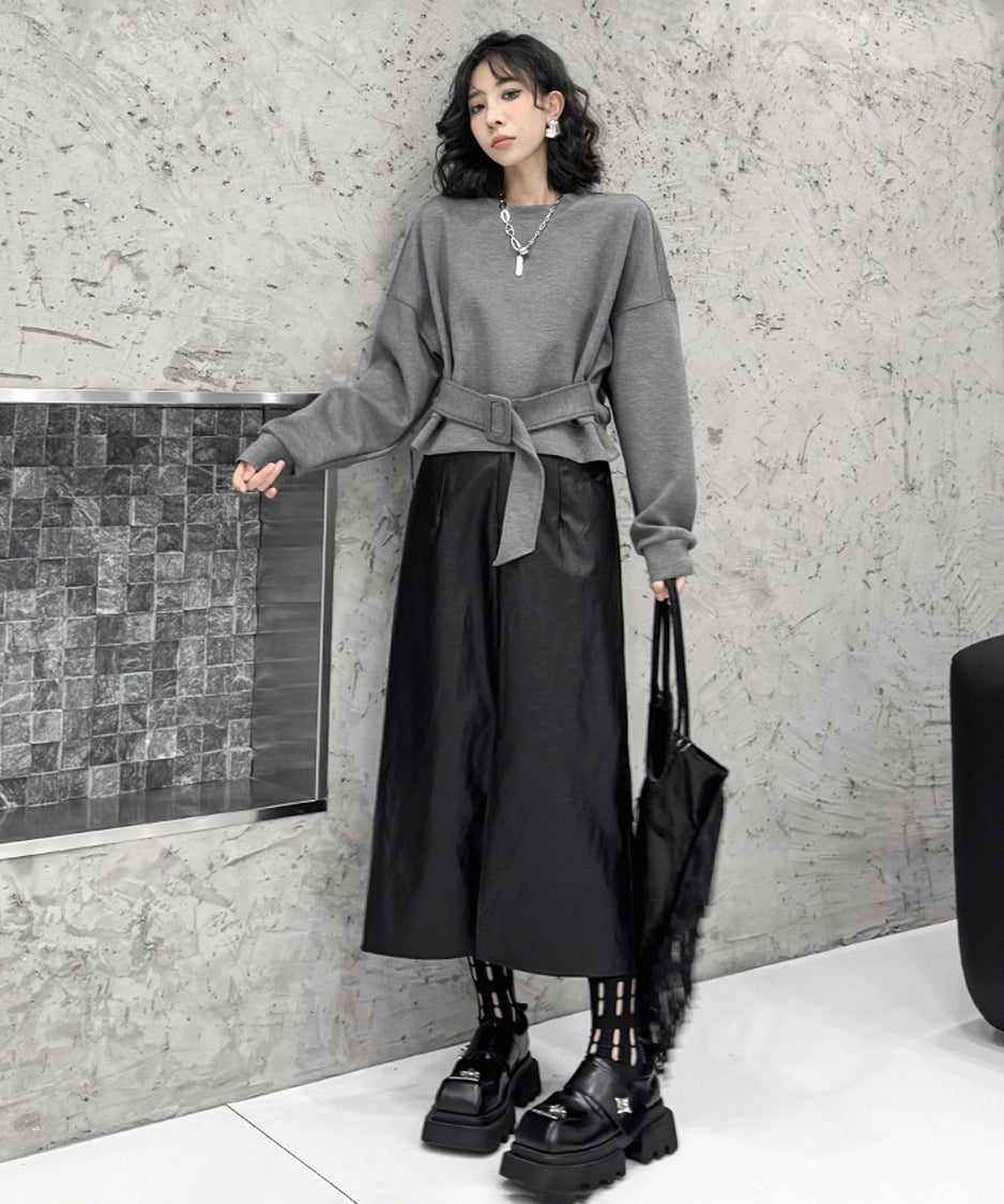 Designer belt tops