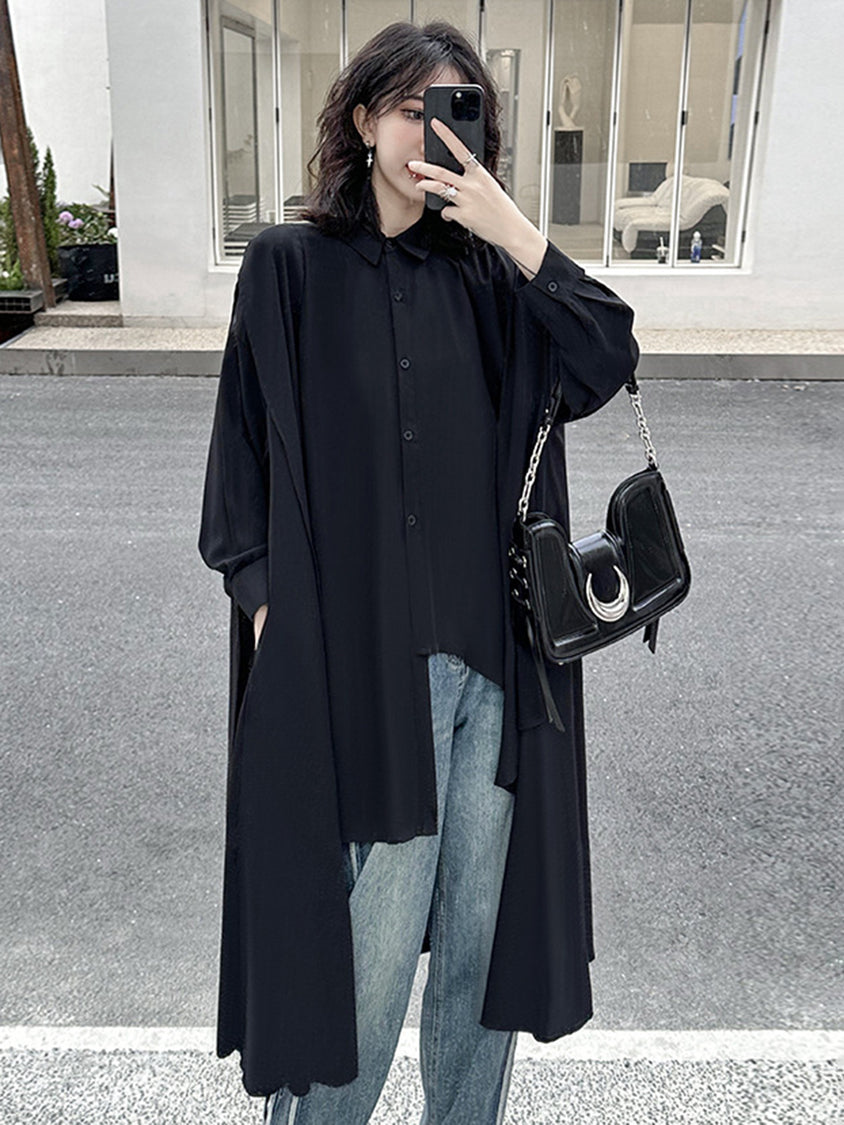 fishtail blouse