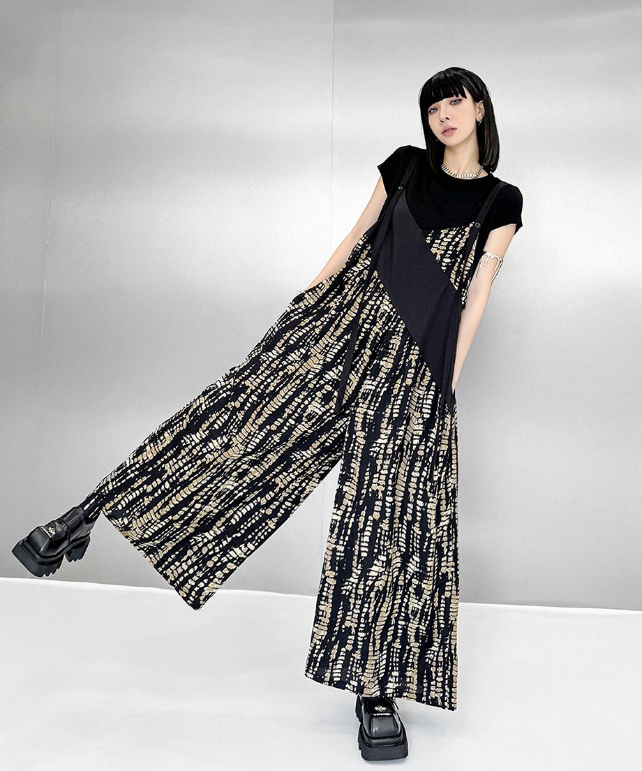 Long suspender overalls