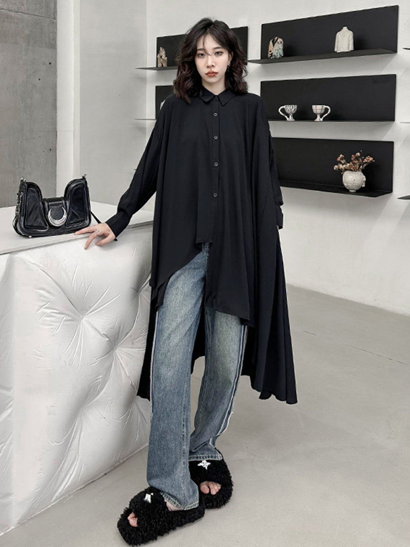 fishtail blouse