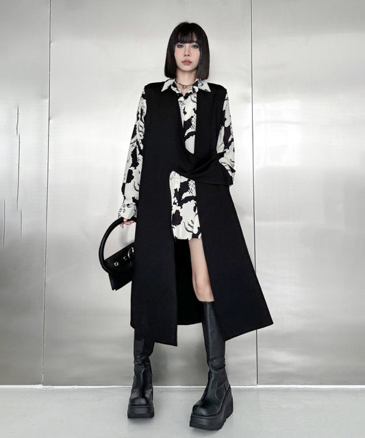 Irregular Long Vest