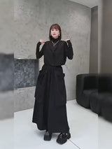 HTA-1155 ベストとワイドパンツ 着用動画