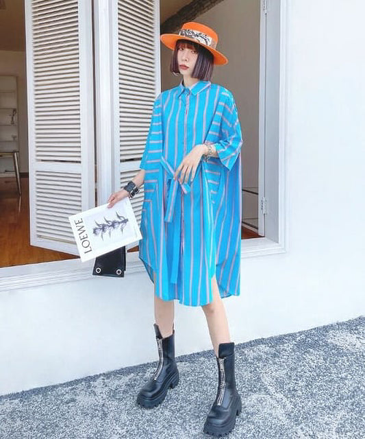 striped dress