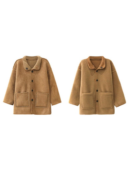 リバーシブルボアコート