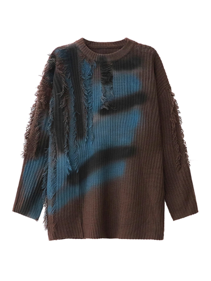 Mesh stitch top and skirt